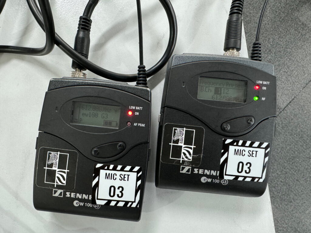 Multi-camera live streaming setup at event